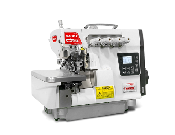 Maquina Overloque Ponto Cadeia Eletrônica BAYOU GT-900C-4 - 220 V + KIT PREMIUM E CADEIRA ESPECIAL PARA COSTUREIRA
