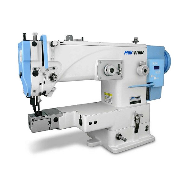 Maquina Ziguezague Cilíndrica Transporte Duplo com Control Box Acoplado ao Cabeçote Makprime M-2630D - 220 V