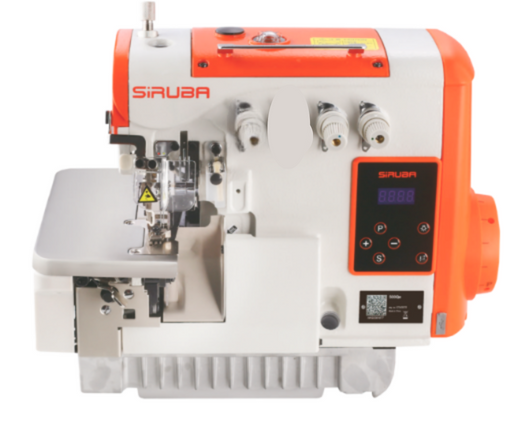 MAQUINA OVERLOQUE SIRUBA 1 AGULHA DIRECT DRIVE  537QE -ECB ELETRONICA  220 V COMPLETA COM PÉS E MESA DESMONTADOS