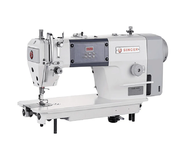 Máquina Reta Singer 114G-20 CFB Direct Drive com Corte de Linha 110 V COM PÉS E MESA DESMONTADOS