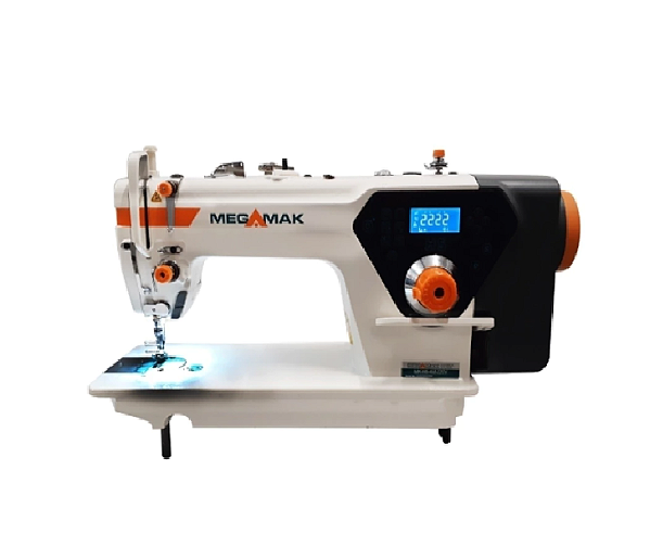 MAQUINA RETA ELETRONICA MEGAMAK MK-H5 - 110 V COM PÉS MESA ENVIO MONTADOS