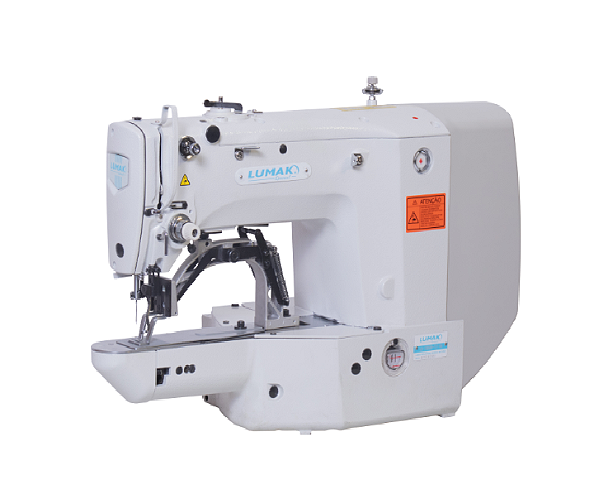 Máquina Travete Direct Drive LUMAK LU1850D-TZ-SU 220V COM PÉS E MESA MONTADOS