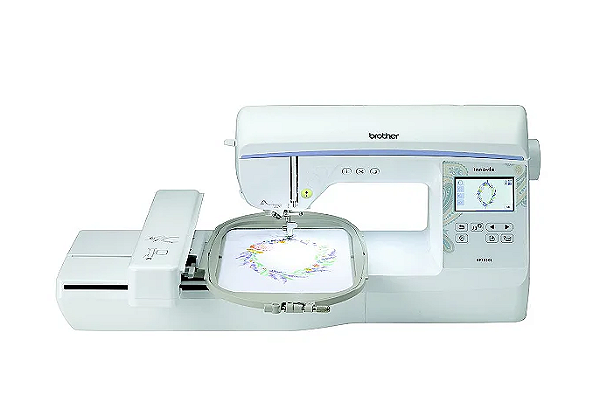 Maquina de Bordar Brother BP1530L 16x26cm + kit premium COM 30 LINHAS SETTA + SUPORTE DE LINHA EM ALUMINIO EXCLUSIVO