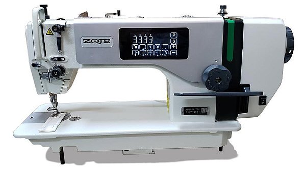 MAQUINA DE COSTURA RETA ELETRONICA  ZOJE A8000-D4-TP - 110 V + KIT PREMIUM ESPECIAL EXCLUSIVO