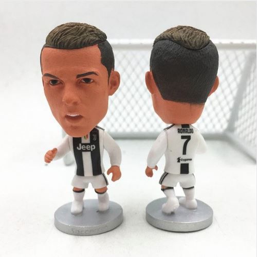 Mini Craque Cristiano Ronaldo Juventus 02 unidades