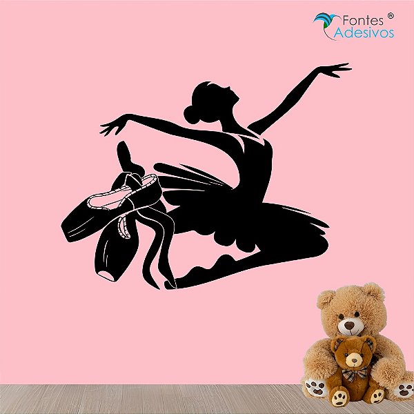 Adesivo Decorativo Bailarina