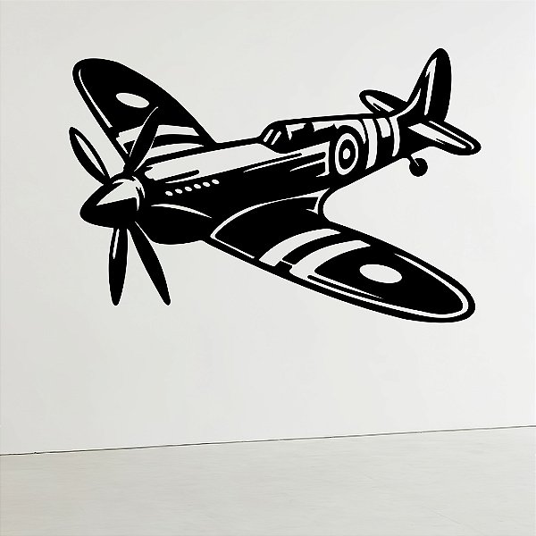 Adesivo Decorativo Avião