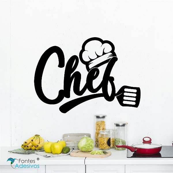 Adesivo Decorativo Chef