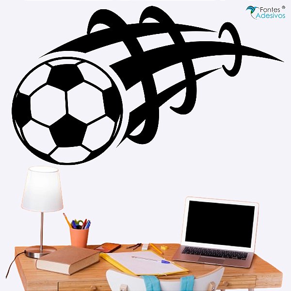 Adesivo Decorativo Bola de Futebol
