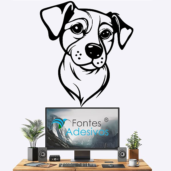 Adesivo Decorativo Cachorro