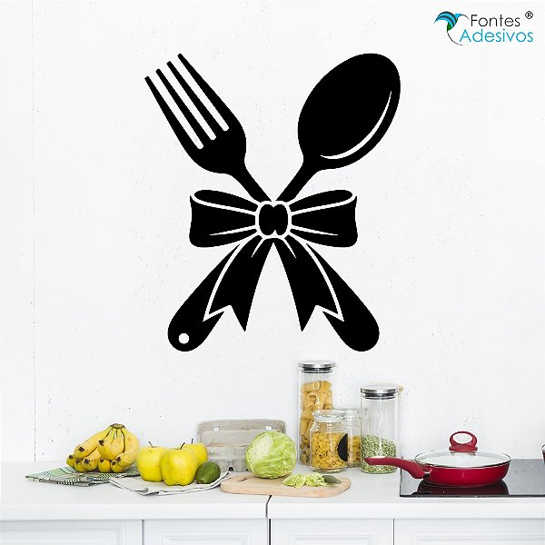 Adesivo Decorativo Talheres
