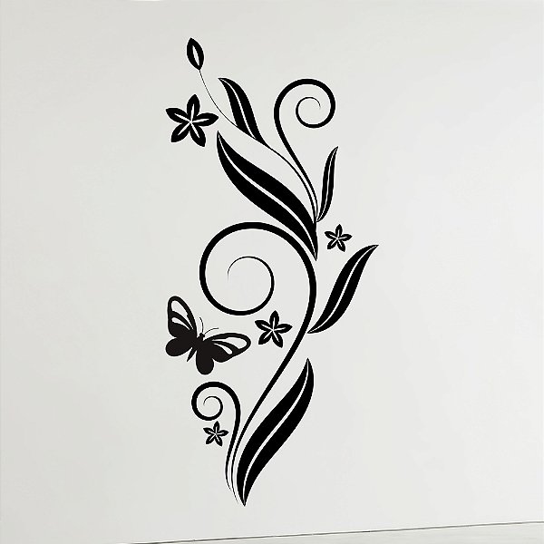 Adesivo Decorativo Floral