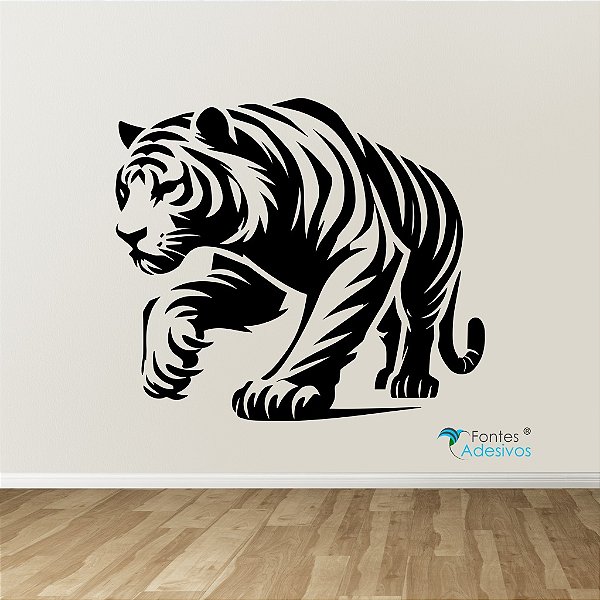 Adesivo Decorativo Tigre