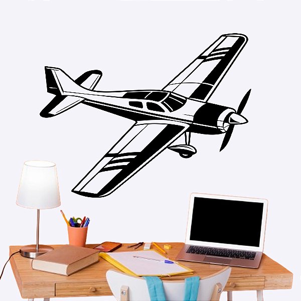 Adesivo Decorativo Avião