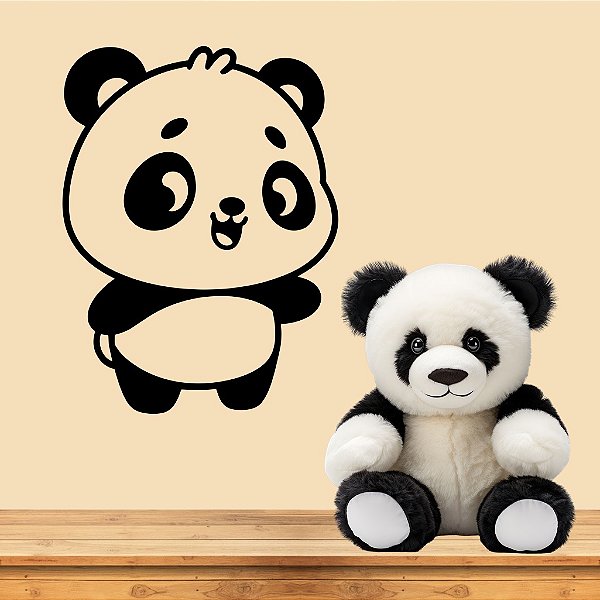 Adesivo Decorativo Panda