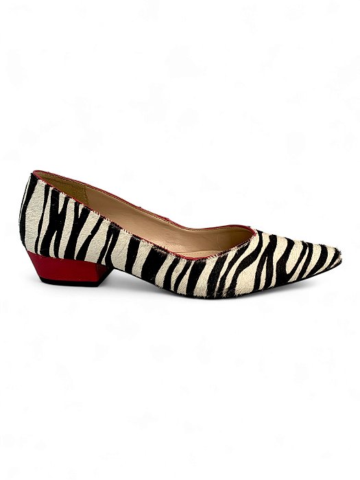 Scarpin Your Shoes Zebra