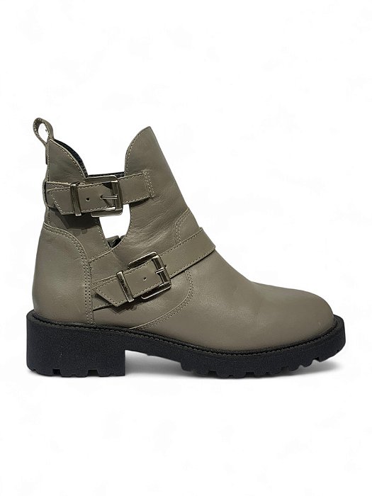 Bota Lia Line Cinza Tratorada
