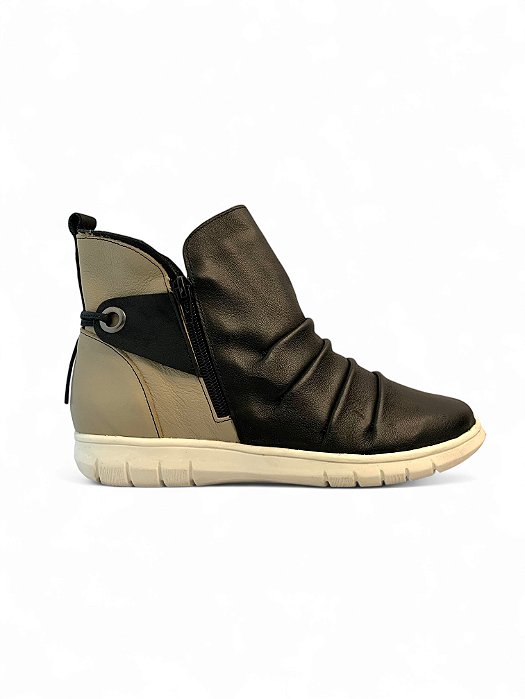 Tênis Your Shoes Preto e Cinza Pelica