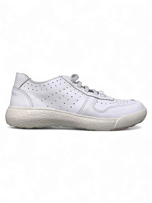 Tênis Marina Mello Branco Solado Rose
