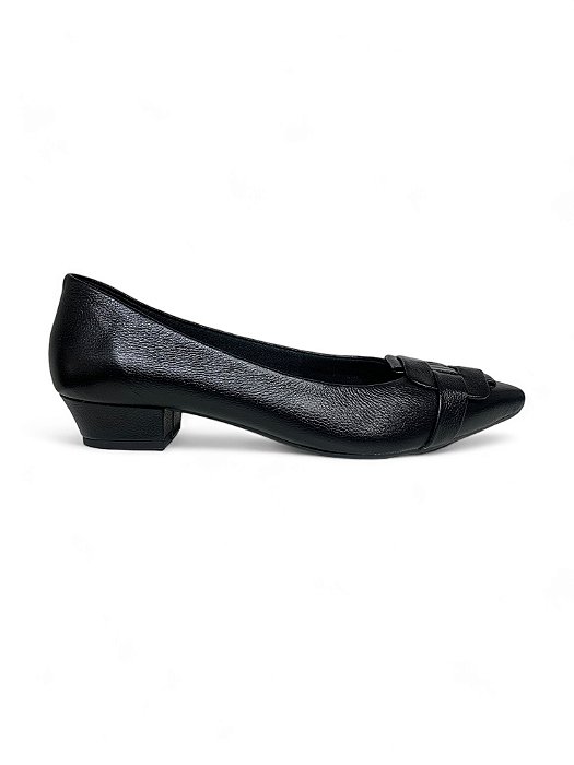 Sapatilha Your Shoes Preta Salto