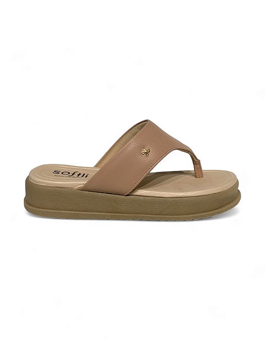 Chinelo Softli Flat Nude