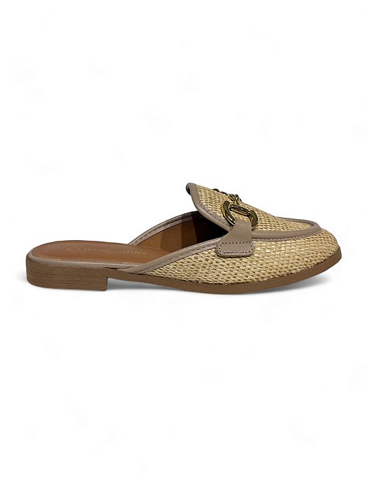 Mule Giulia Domna Natural Ráfia