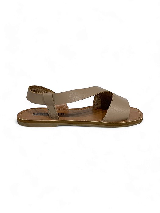 Rasteira Your Shoes Tira Peito do Pé Nude