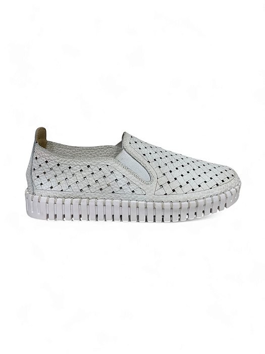 Tênis Your Shoes Branco Furo Laser