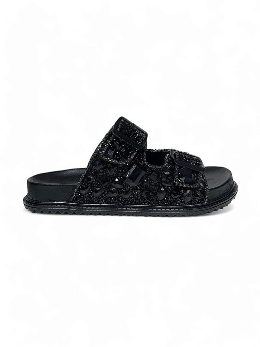 Papete Your Shoes Pedrarias Pretas