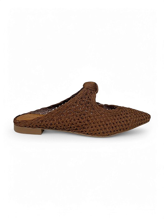 Mule Your Shoes Marrom Trama