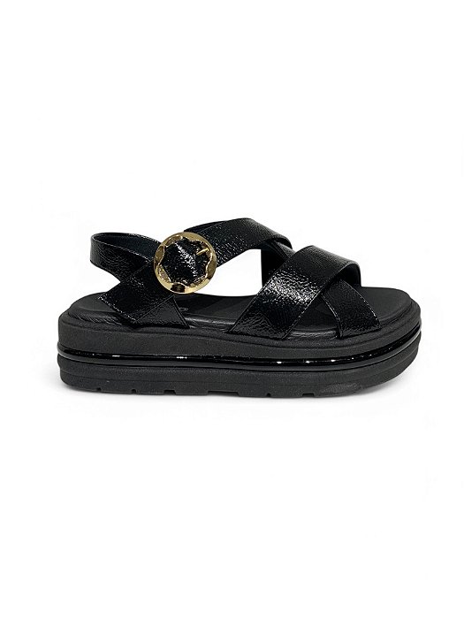 Birken Your Shoes Preta Cruzada