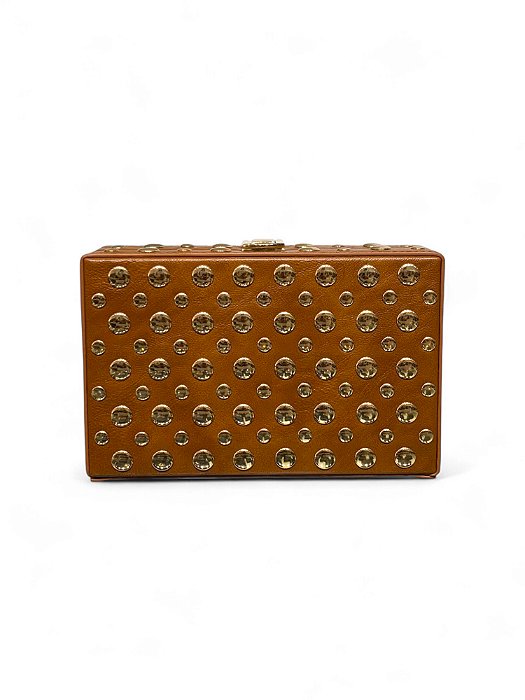 Bolsa WJ Caramelo Maleta Metal