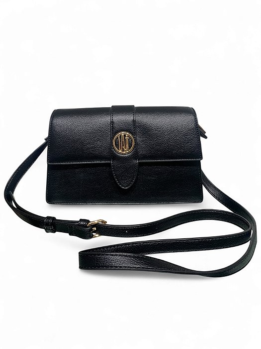Bolsa WJ Preta Transversal Média