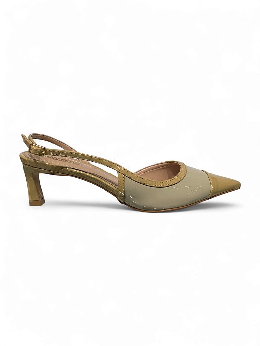 Scarpin Slingback Your Shoes Dolce Verniz
