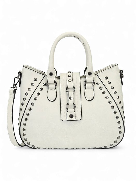 Bolsa WJ Saltchel Grande Aplique Metal