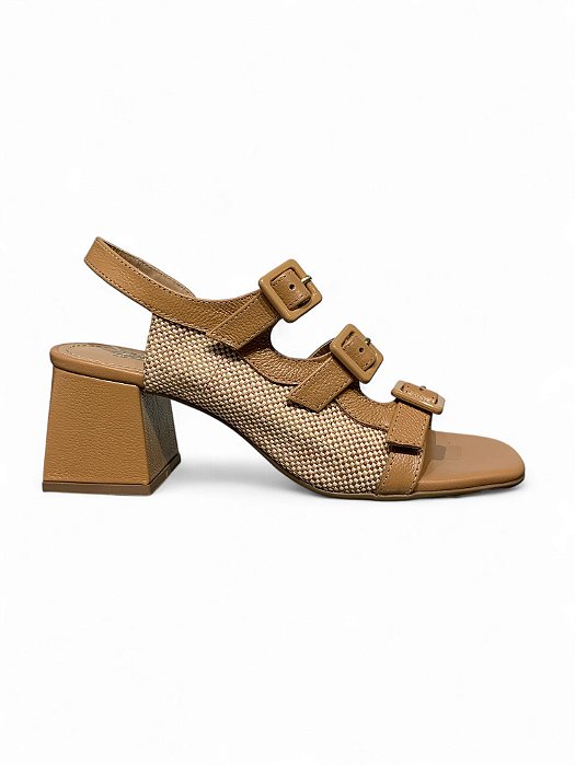 Sandália HR Caramelo Lateral Fechada