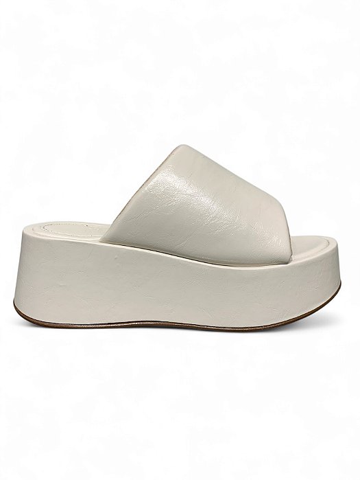 Tamanco HR Flat Off White