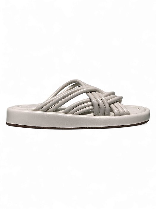 Sandália Flat HR Off White