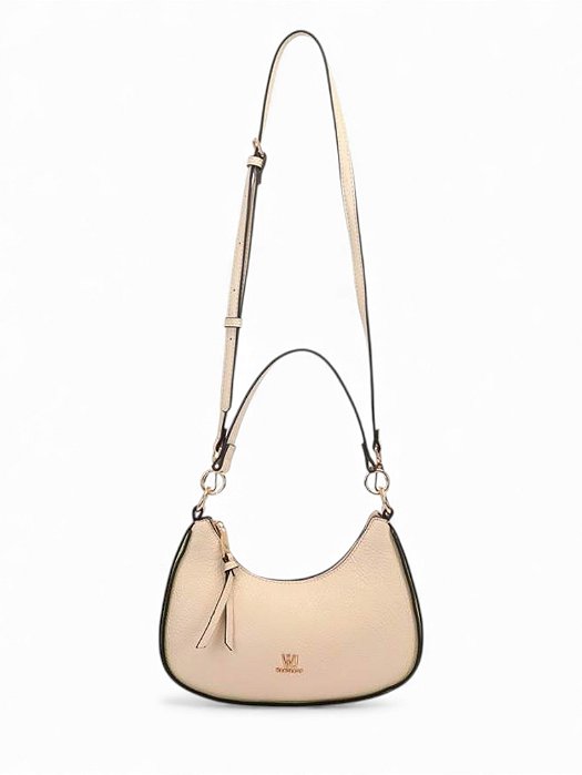 Bolsa WJ Off White Transversal Media Tricolor