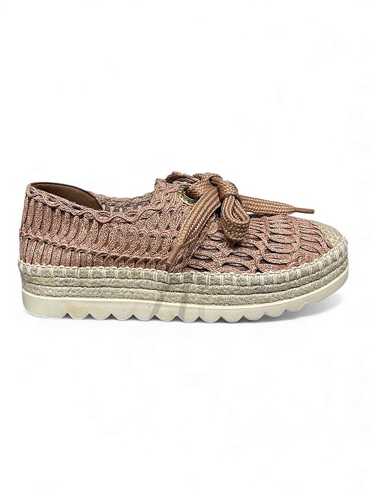 Tênis Your Shoes Rose Dourado