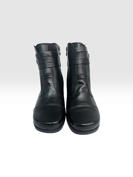 Bota HR Preta c/ Salto
