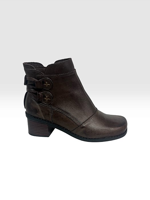 Bota HR Marrom c/ Salto