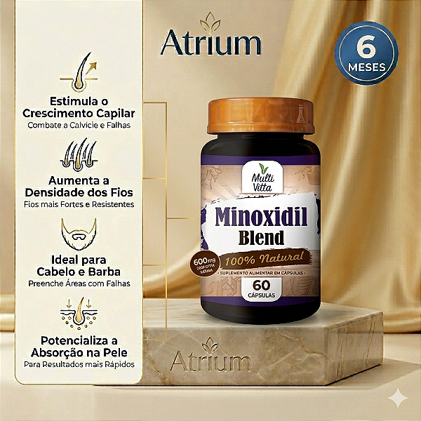 MINOXIDIL ORAL SUNFOOD CLINICAL 60 CÁPSULAS