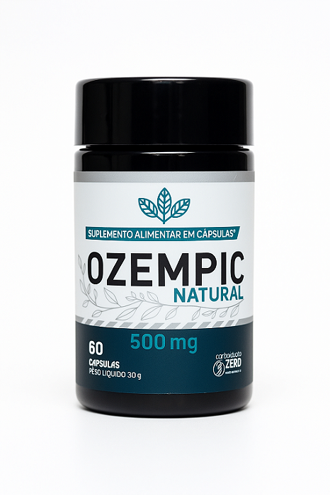 OZEMPIC NATURAL 60 CÁPULAS 500MG EMAGREÇA SAUDÁVEL