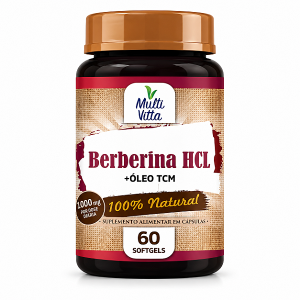 MULTIVITTA - BERBERINA HCL 60 CAPS