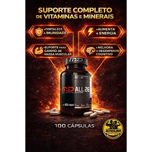 ALL 26 - MULTIVITAMINICO MD - 100 CAPS