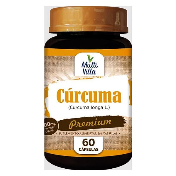 CÚRCUMA LONGA 60 CÁPSULAS 700MG MULTIVITTA