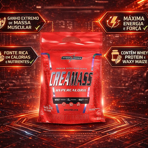 HIPERCALÓRICO CREAMASS 3KG INTEGRALMEDICA