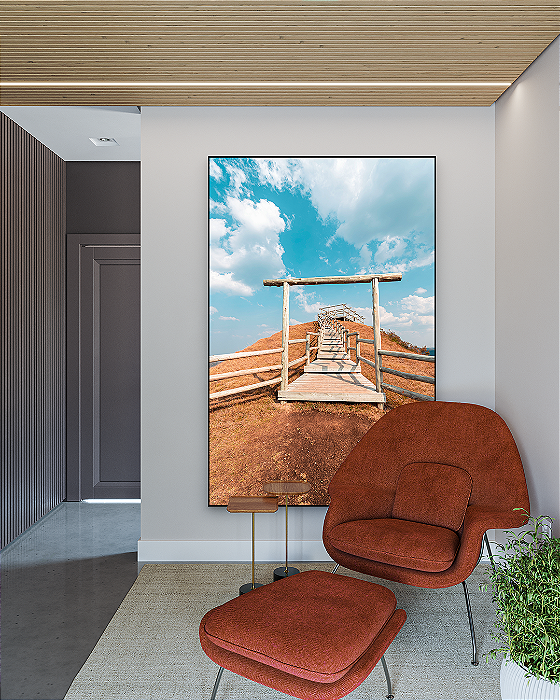 Quadro Decorativo Caminho para o Céu - Artista James Hilton Becker