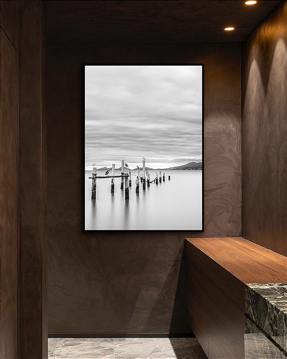 Quadro Decorativo Descanso - Artista James Hilton Becker